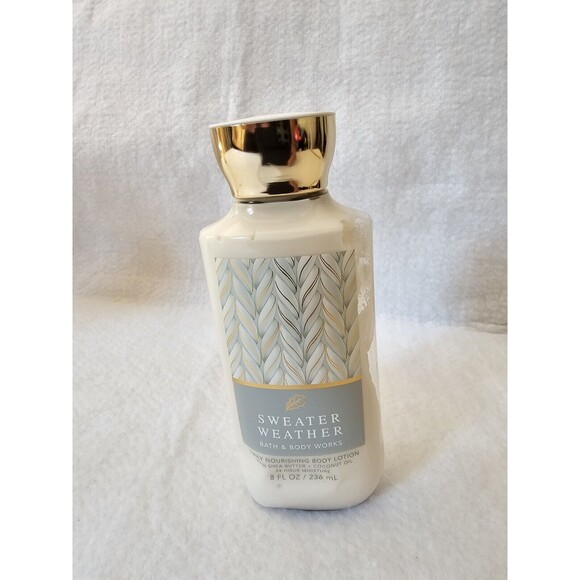 Bath and Body Work SWEATER WEATHER Body Lotion 8 fl oz / 236mL * NEW * - Picture 2 of 7